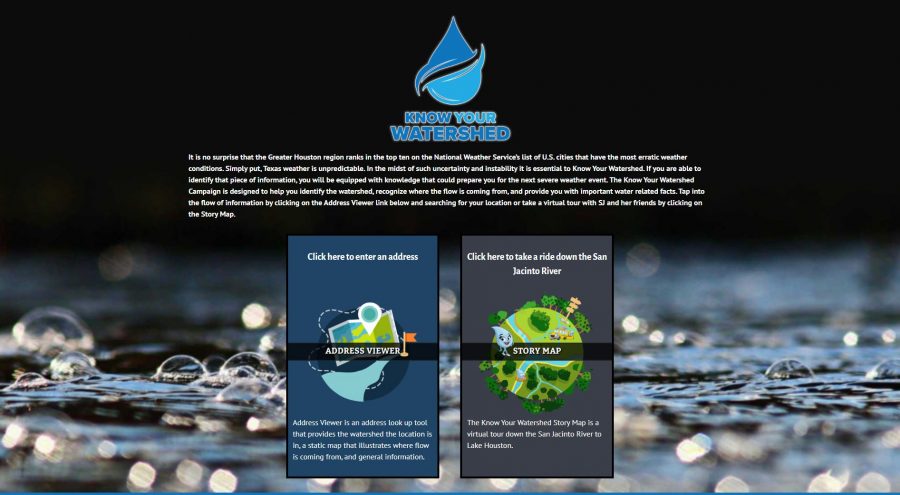 Know Your Watershed Landing Page