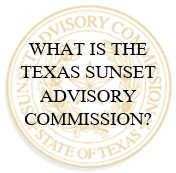 What is the Sunset Advisory Commission