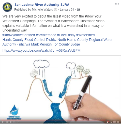 January 31, 2020 Know Your Watershed Campaign